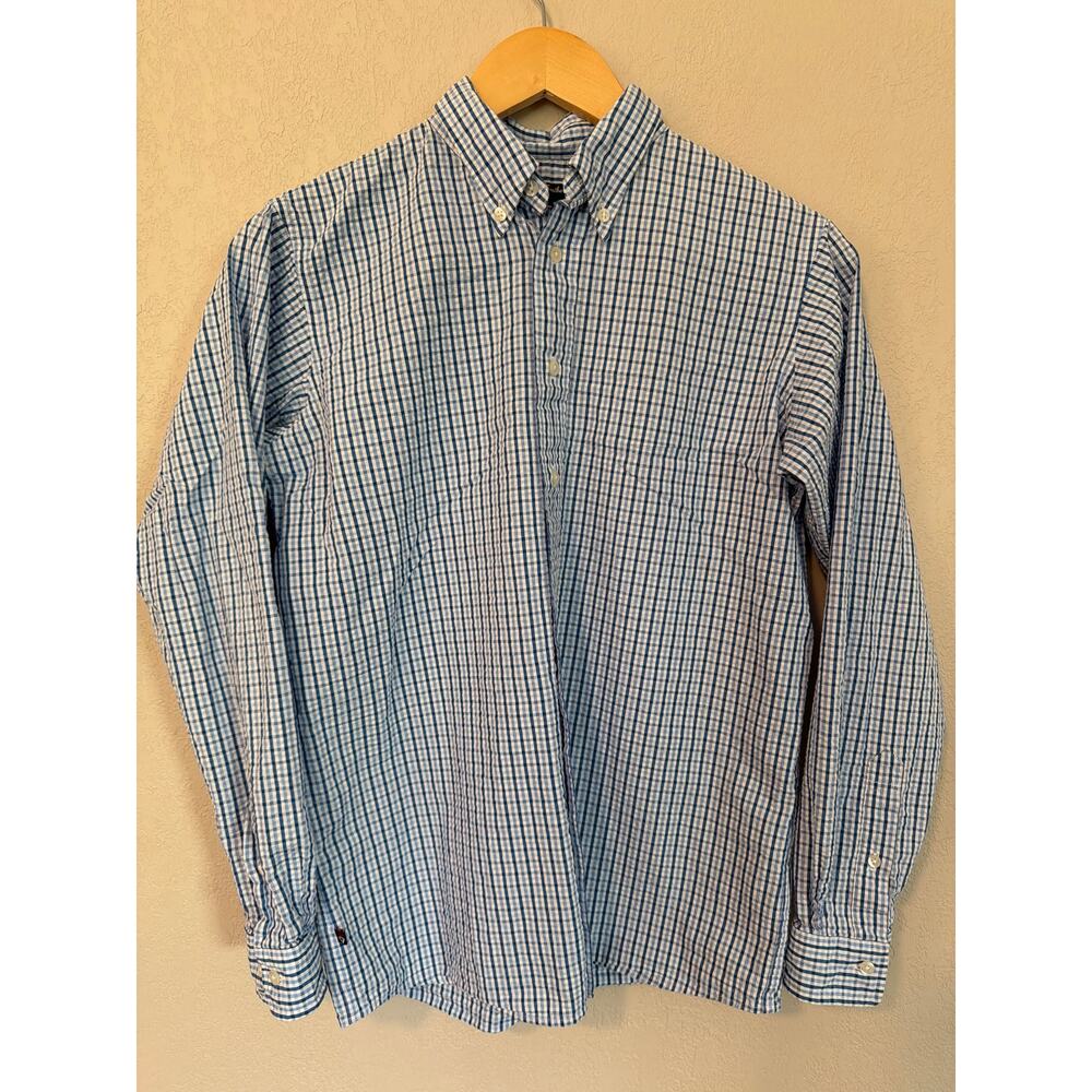 Brooks Brothers Red Fleece Long Sleeve Boys Button Down Shirt SZ L